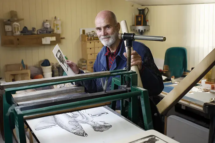 dit ben ik Helmut Böhm kunstenaar lithografie ets den bosch tilburg eindhoven breda drunen